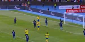 captura del primer gol de la temporada de cristiano ronaldo ssc